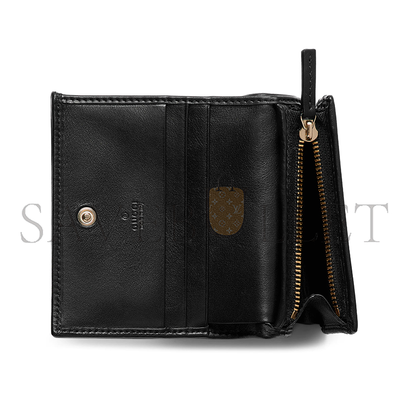 GUCCI HORSEBIT 1955 CARD CASE WALLET 621887 (17.5*11cm) GUCCI HORSEBIT 1955 CARD CASE WALLET 621887 (17.5*11cm)